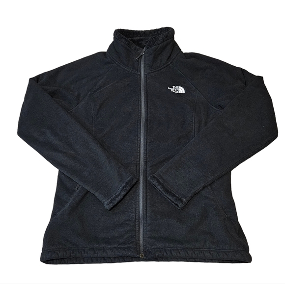 North Face Morninglory 2 Jacket Black Fleece Lined Size Medium‎ Women's P9 - Picture 1 of 12